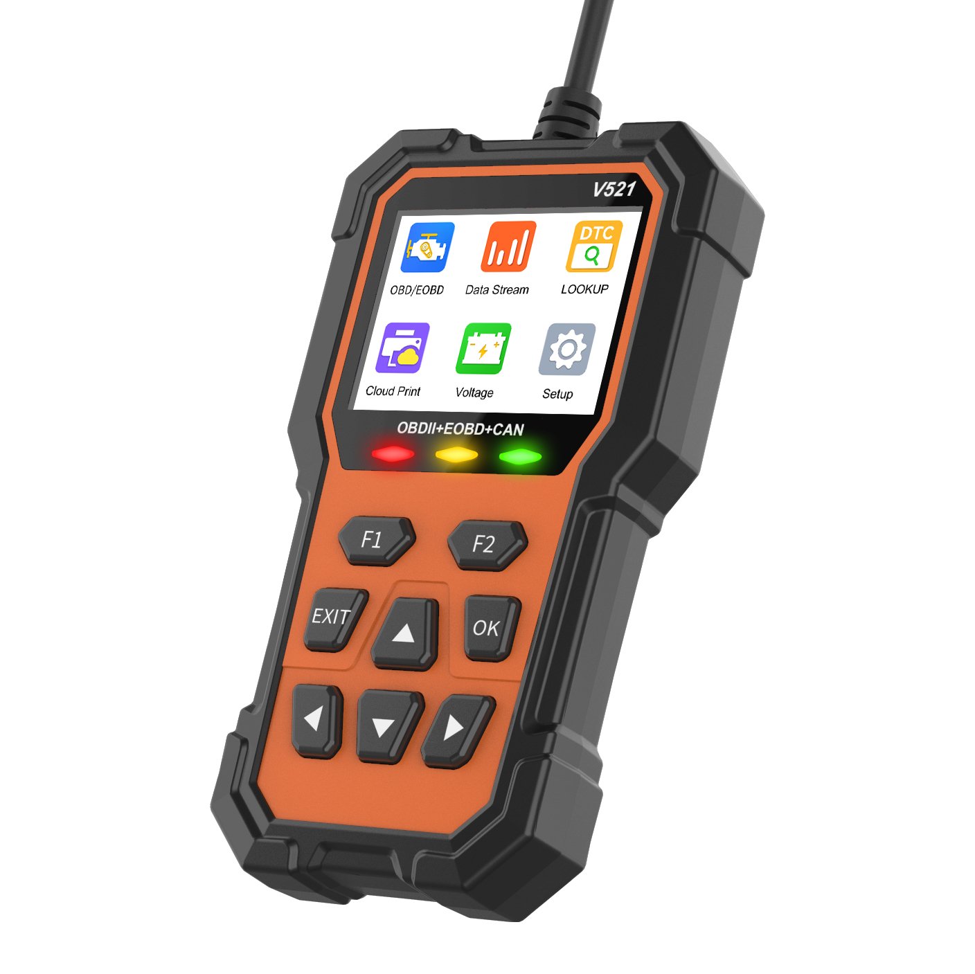 Scanner Leitor De Códigos De Falhas Foxwell - OBDII/EOBD E CAN Fortgpro Nt200e